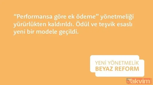 Sağlık Bakanı Fahrettin Koca yeni düzenlemeyi duyurdu: Performans Sistemi'nin fişi çekildi! Beyaz Reform devrede - 10