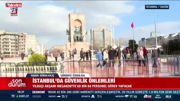 İstanbul’da yılbaşı tedbirleri!