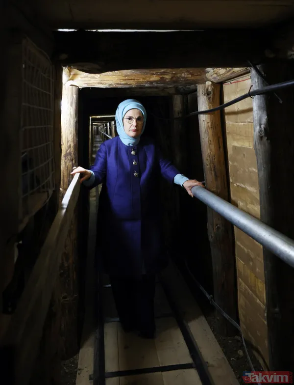 Emine Erdoğan Saraybosna'da Umut Tüneli'ni ve Saraybosna Maarif Okulu'nu ziyaret etti - 2
