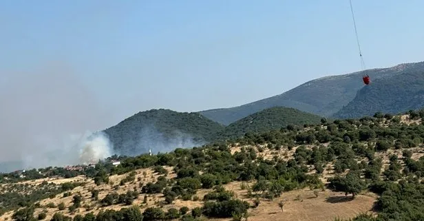 Bir orman yangını daha! Balıkesir Kepsut’ta alevler ormanlık alana sıçradı | Rüzgarın...