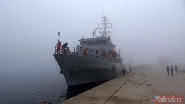 Mayın tarama gemisi TCG Amasra Kırklareli İğneada açıklarında mayın arayacak - 13