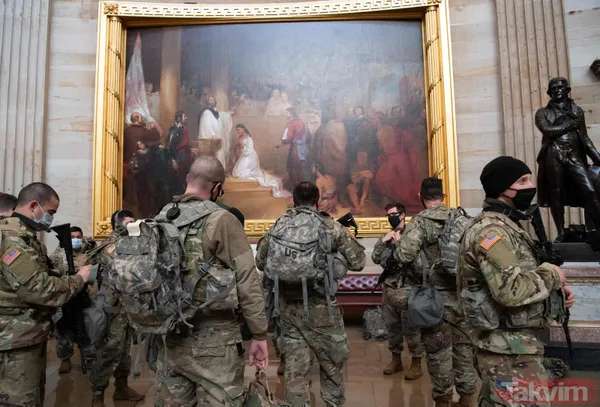 ABD'de tarihi günler! Trump'ın azil süreci görüşülürken Kongre kışlaya döndü - 8