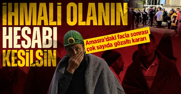 Son dakika: Bartın'daki maden faciası sonrası 25 şüpheli hakkında gözaltı kararı