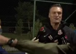 AK Parti Kampında futbol molası
