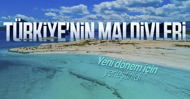 Türkiye’nin Maldivleri! Salda Gölü’ne cankurtaran kulesi yerleştirildi
