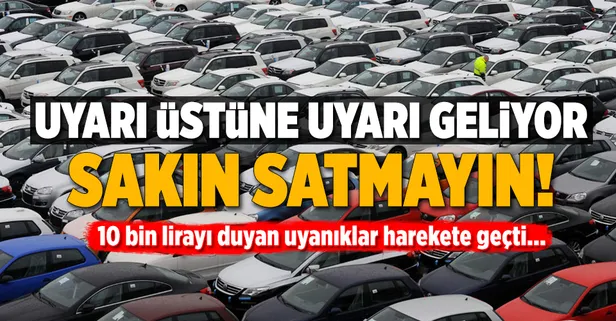 ÖTV uyarısı: Her araç için 10 bin TL yok