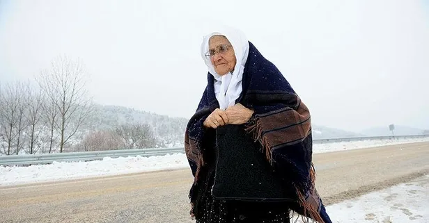 85 yaşında okuma yazma öğrenen Şahizar Nine'yi Başkan Erdoğan misafir etti