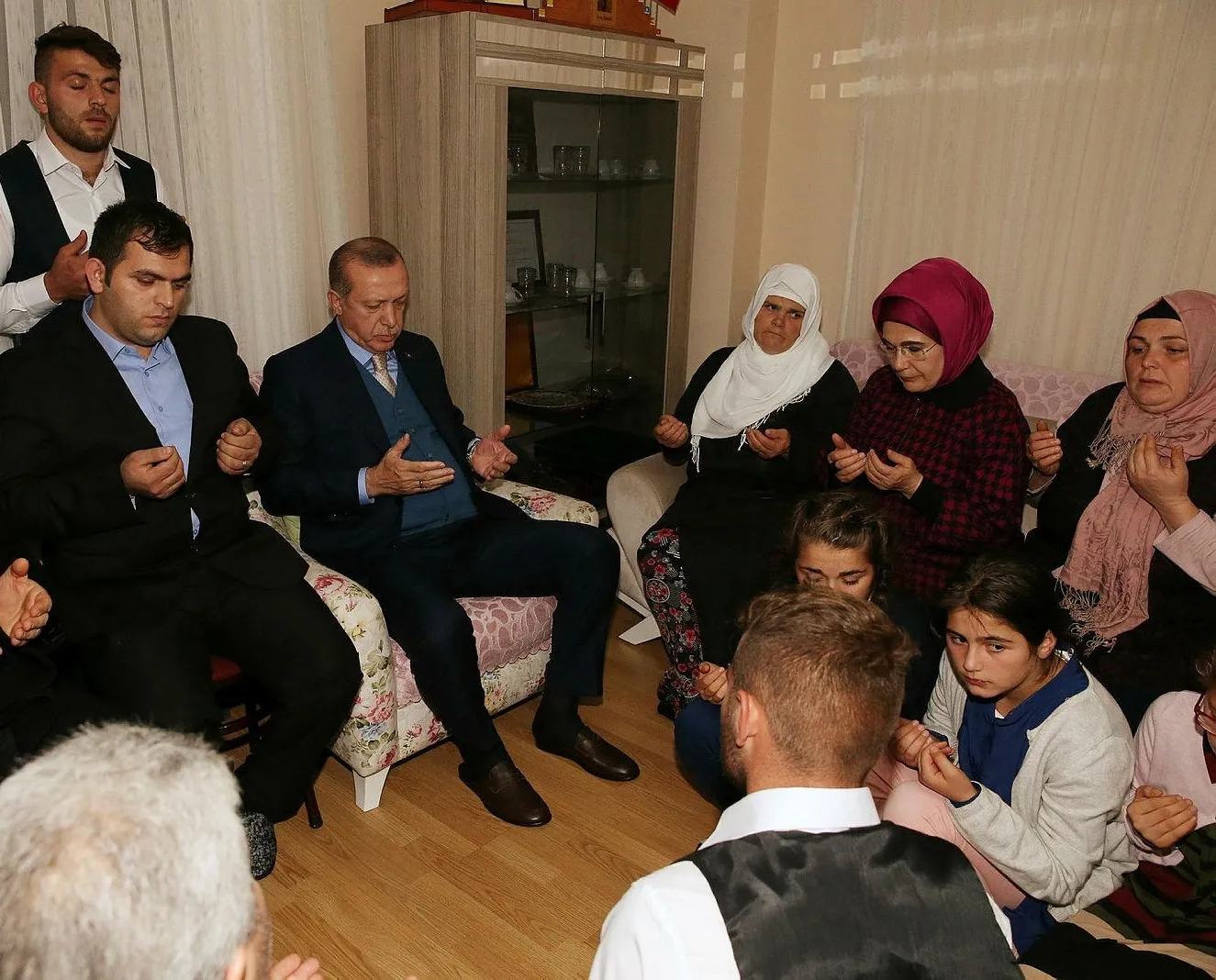 Erdoğan’dan Eren Bülbül’ün ailesine ziyaret