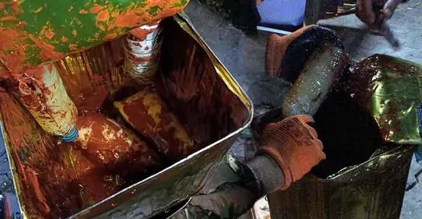 Bolu’da bal tenekesinden 2 kilo eroin çıktı!