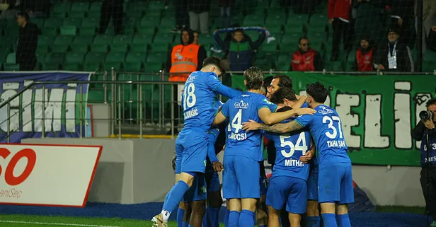 Rize'de gol yağmuru! Çaykur Rizespor Kayserispor'u 3-0 yendi