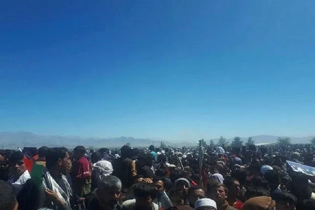 Son dakika: Afganistan Cumhurbaşkanı Eşref Gani'nin seçim mitingine bombalı saldırı-1