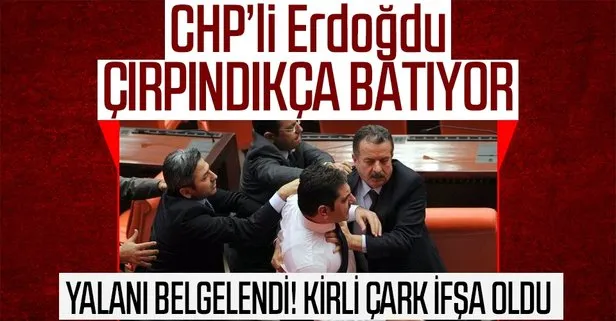 CHP’li Erdoğdu çırpındıkça batıyor