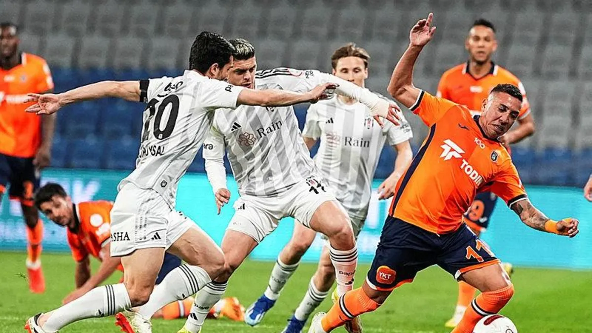 Kartal son anda yıkıldı! Beşiktaş-Başakşehir maçında kazanan çıkmadı