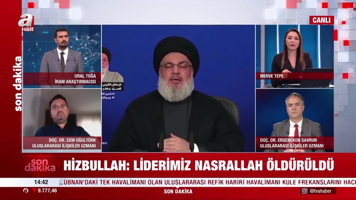 Hizbullah: Liderimiz Nasrallah öldürüldü