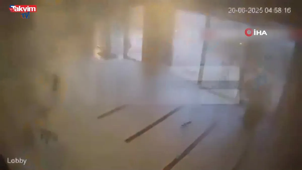 İran Beerşeba'yı böyle vurdu!