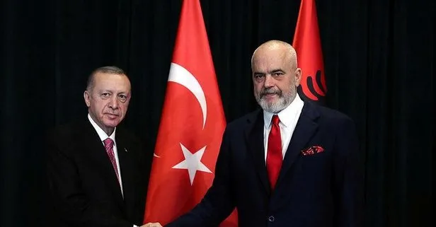 Erdoğan’dan Arnavutluk’ta kritik temas