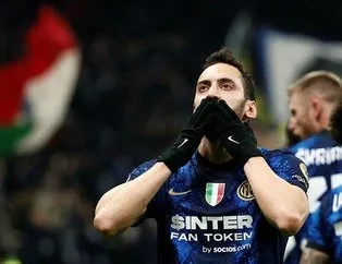 Hakan Çalhanoğlu attı Inter farklı kazandı