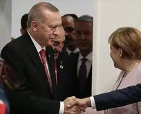 Başkan Erdoğan Almanya Başbakanı’nı kutladı
