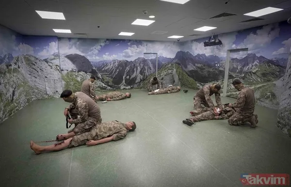 "Bordo bereliler"in karagahından özel görüntüler... "Hayat kurtaran" eğitimden böyle geçiyorlar... - 49