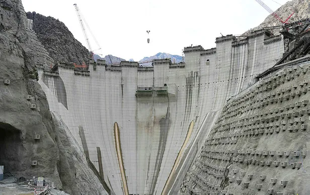 Yusufeli Barajı’nda ışığa son 100 metre! Türkiye'nin en yüksek barajı olacak!-3