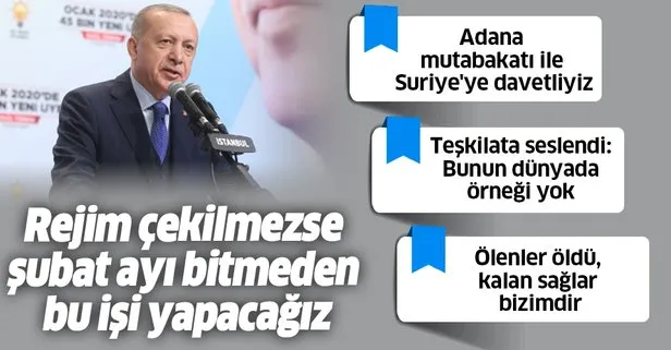 Son dakika: Başkan Erdoğan’dan İstanbul’da önemli açıklamalar