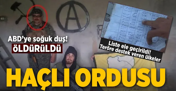 YPG'nin silah deposundan çıkan liste!