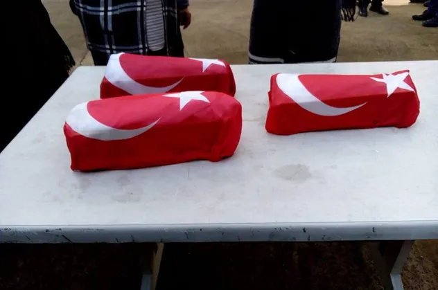Bu fotoğraf Zonguldak'tan! En acı veda