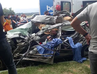 Bursa’da feci kaza! Baba-oğul can verdi