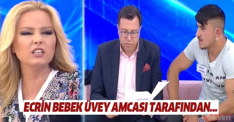 Müge Anlı canlı yayınındaki Adli Tıp Uzmanı'ndan Ecrin bebekle ilgili Åok eden pornografik delil: Ãvey amcası Ecrin bebeÄe...