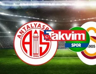 Antalyaspor Galatasaray maçı ne zaman, saat kaçta?