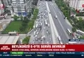Beylikdüzü E-5’te servis devrildi: 13 yaralı
