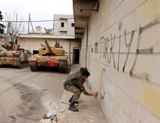 Mehmetçik Afrin'i aldı şanlı bayrağımızı astı