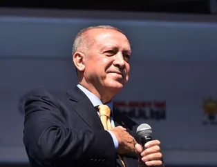 Başkan Erdoğan'a Konya'da sevgi seli