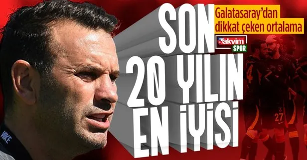 Galatasaray son 20 yıla damga vurdu! Dikkat çeken ortalama
