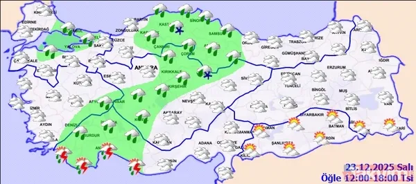 İstanbul’a kar yağacak mı? Meteoroloji’den 27 Aralık il il hava durumu: 38 il için yoğun kar yağışı uyarısı - 19