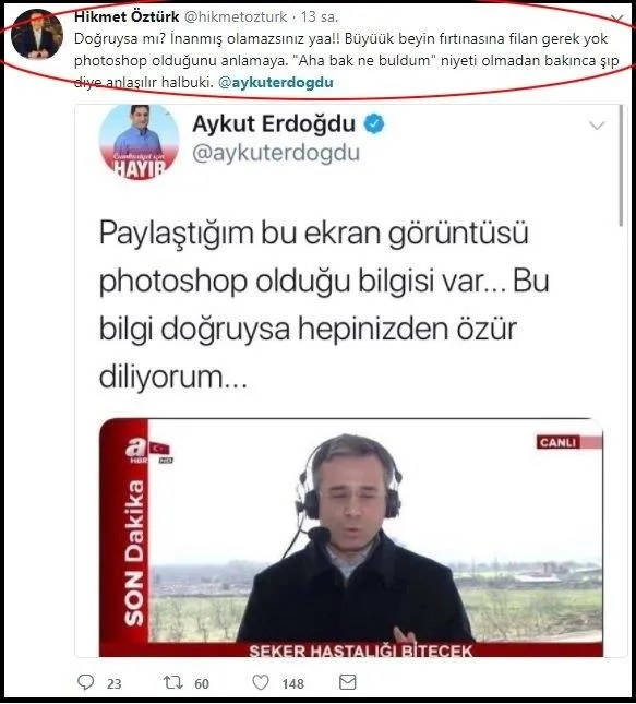 CHP'li Aykut Erdoğdu'dan A Haber'e kara propaganda-2