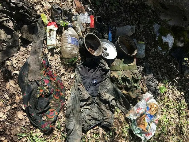 Şırnak'ta teröristlere ait barınak ve sığınak imha edildi-1