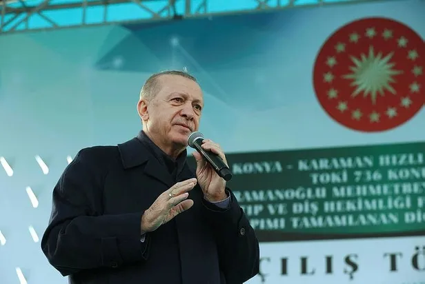 Başkan Erdoğan'dan Karaman'daki açılış töreninde önemli açıklamalar-3