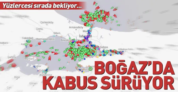 İstanbul'daki sis gemi trafiğini vurdu