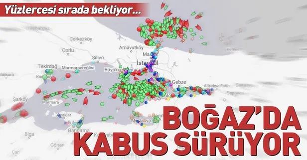 İstanbul’daki sis gemi trafiğini vurdu