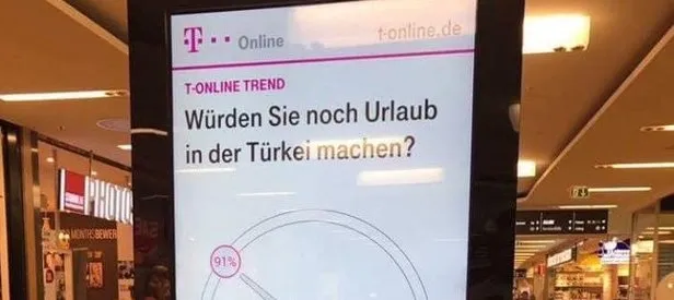 Almanya’dan alçak ’Türkiye’ye gitmeyin’ uyarısı