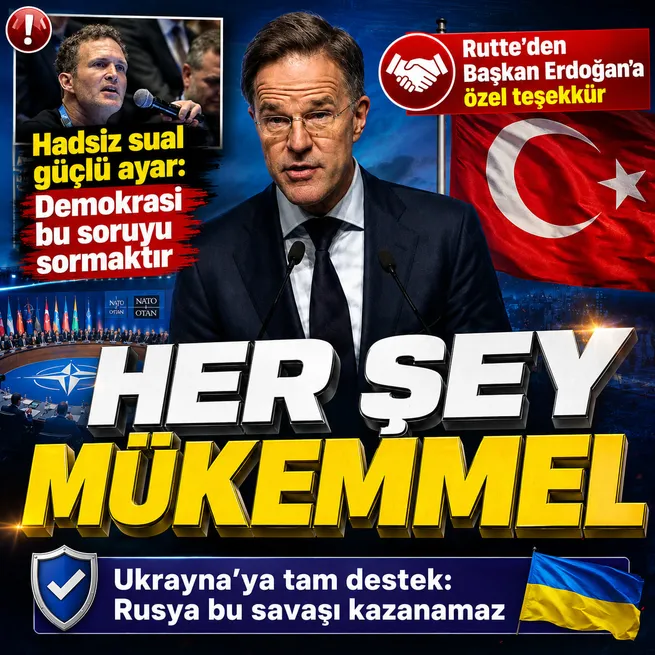 NATO Genel Sekreteri Mark Rutte’den Başkan Erdoğan’a özel teşekkür: Şimdiye kadar her şey mükemmel