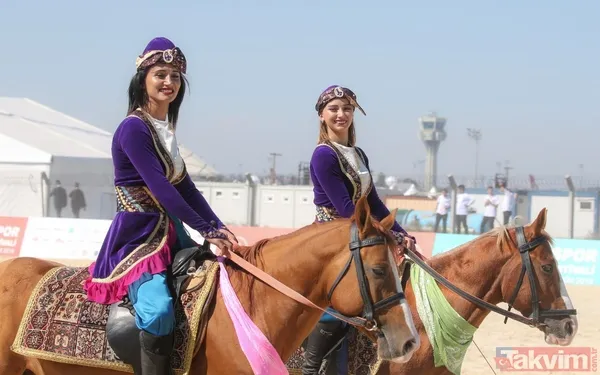 4. Etnospor Kültür Festivali başladı! Atatürk Havalimanı'nda ziyaretçilerini bekliyor... - 2