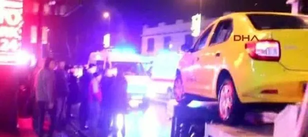Saldırgan mekana bu taksiyle mi geldi?