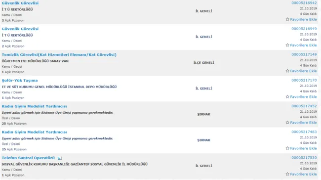 18 Ekim İŞKUR açık iş ilanları! İŞKUR en az ilkokul mezunu kamu personeli alımı başvuru şartları nedir?-4