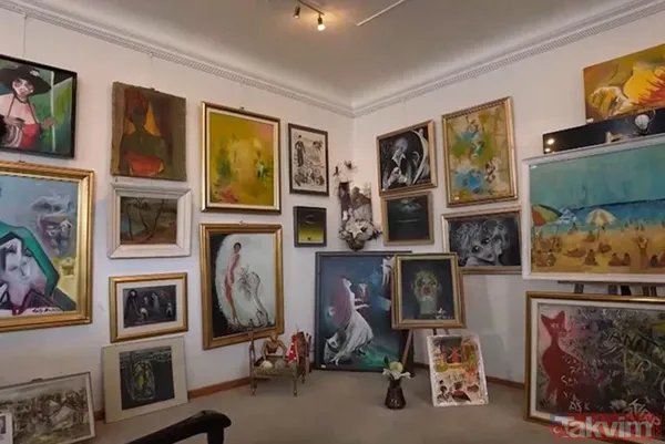 Yeşilçam’ın fettan güzeli Lale Belkıs sanat eserleriyle dolu evinin kapılarını ilk kez açtı! Hem Ediz Hun itirafı hem son hali şaşırttı - 17