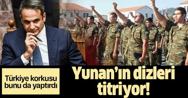 Yunanistan'da büyük panik! Askerlik süresi 9 aydan 12 aya çıkacak