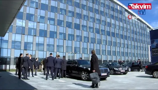 Bakan Çavuşoğlu, NATO Karargahına geldi