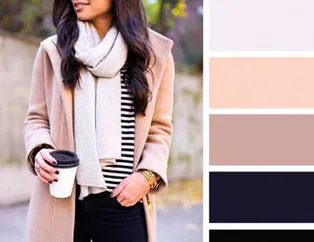 Sonbahar kombinleri için uyumlu renkler tablosu