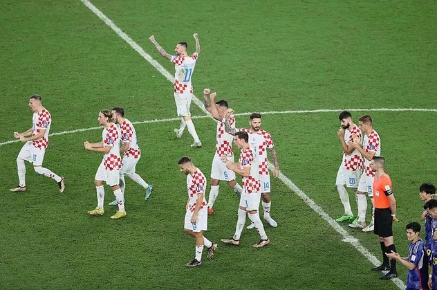 Hırvatistan, Japonya karşısında çeyrek final biletini penaltılarda kaptı